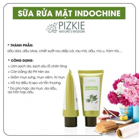 Sữa rửa mặt Pizkie INDOCHINE