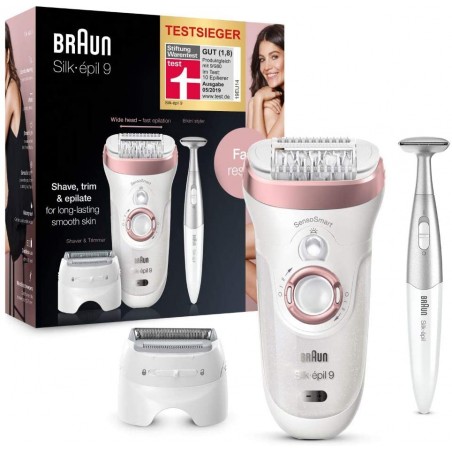 Máy triệt lông cơ thể Braun Silk-Épil 9 890