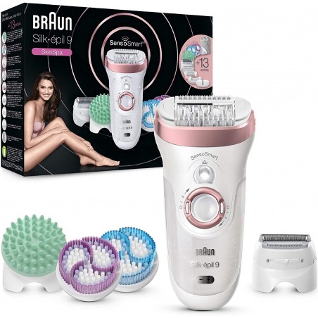 Máy triệt lông cơ thể Braun Silk-Épil 9 Skinspa 9/990