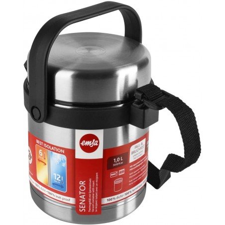 Bình đựng thực phẩm Inox giữ nhiệt Emsa 502524, 1L