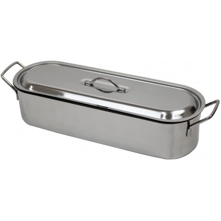 Khay hấp cá Inox có nắp Oypla 4058