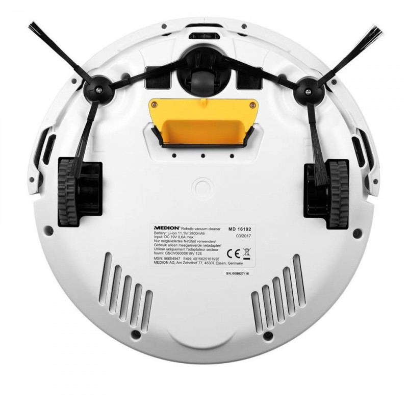 Robot Hút Bụi Medion MD18500 màu Trắng-Thế giới đồ gia dụng HMD