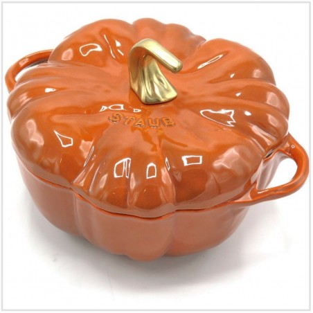 Nồi gang quả bí ngô Staub Pumpkin Cocotte 24cm, 3,5 lít