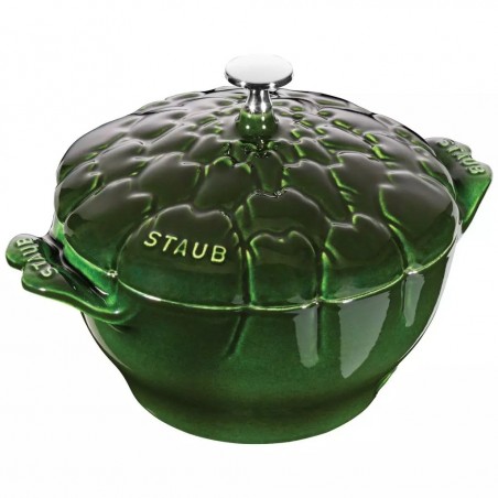 Nồi gang Staub Artic Cocotte 22cm, hình Atiso