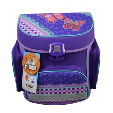 Cặp sách học sinh siêu nhẹ chống gù Compact Schoolbag (Lace Butterfly)