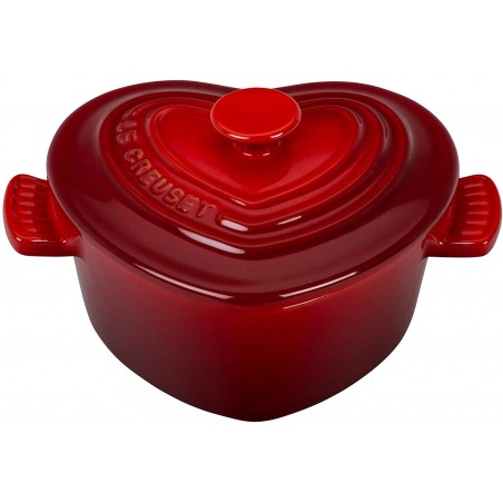 Âu sứ mini Le Creuset Enameled, hình trái tim