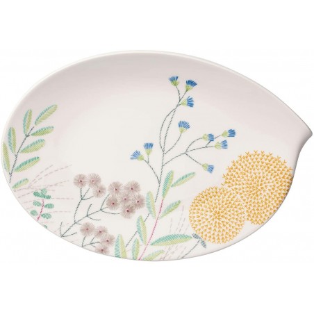 Đĩa sứ Villeroy & Boch Flow Couture, 36cm, hình bầu dục