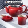 Ấm trà sứ Le Creuset Classic Teapot 1,3 lít, có rây lọc