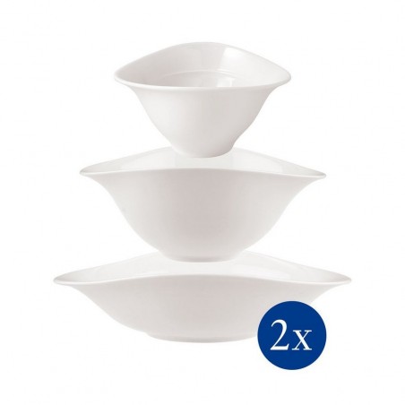 Bộ bát sứ Villeroy & Boch Vapiano, 6 món