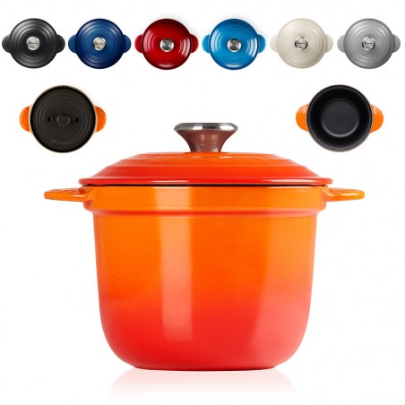 Nồi gang Le Creuset Cocotte Every 18cm, 2 nắp