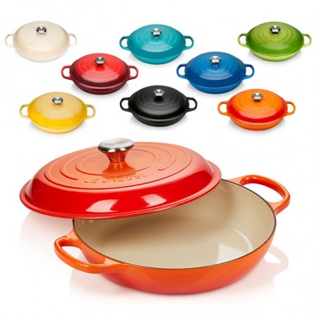 Nồi gang tròn Le Creuset Cast Iron Gourmet 30cm