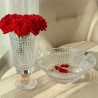 Bình cắm hoa pha lê Rogaska Diamond Vase 27cm
