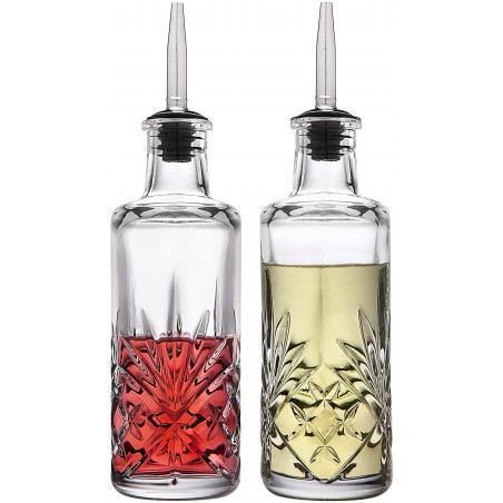 Bộ chai đựng dầu và dấm Godinger Dublin Cruet, 2 chai