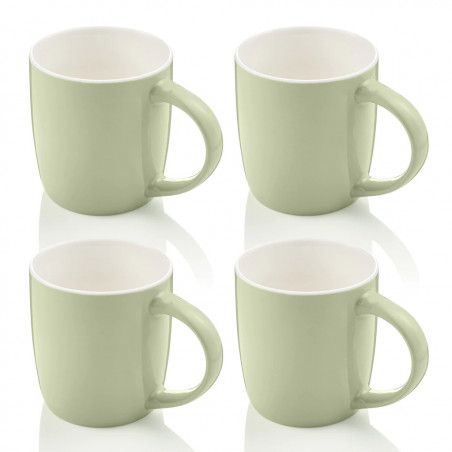 Bộ cốc sứ Swan Retro Mugs, 4 cốc