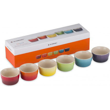 Bộ hũ sứ Le Creuset Mini Ramekins 100ml, 6 chiếc