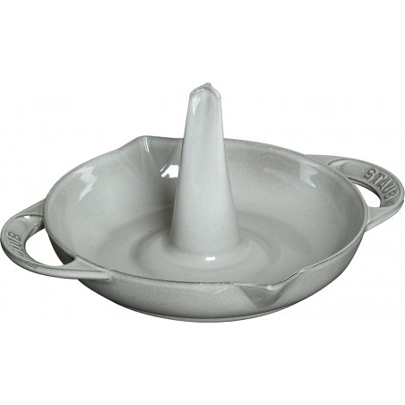 Chảo gang nướng gà Staub Vertical 24cm