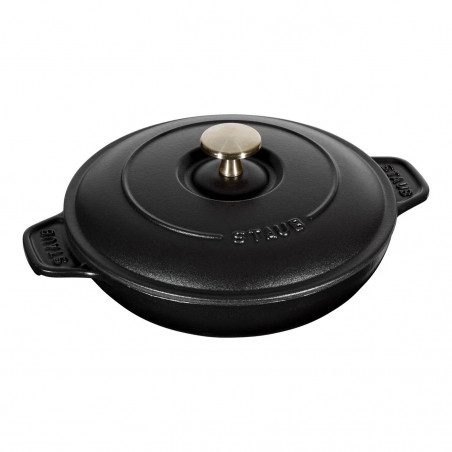 Chảo gang Staub Covered Baking 20cm, có nắp đậy