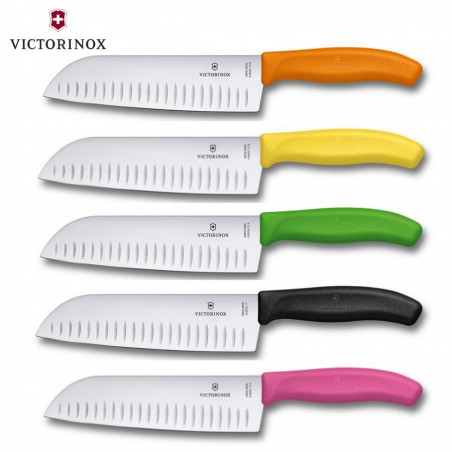 Dao làm bếp Victorinox Santoku, 17cm, cán nhựa