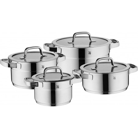 Bộ nồi inox nắp vung kính WMF Compact Cuisine 0790046380, 4 món