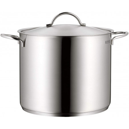 Nồi inox nắp vung kính WMF Stock Pot 0795386030, 28cm