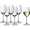 Bộ ly rượu vang trắng WMF Easy Plus 0910029990, 6 chiếc, 390ml