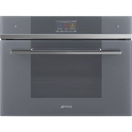 Lò nướng kết hợp vi sóng Smeg SF4104WMCS, 40 lít