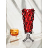 Bình cắm hoa pha lê Bohemia Samba Vase, cao 40,5cm, có chân đứng
