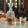 Bộ bình ly rượu whisky pha lê Bohemia Casablanca, 7 món