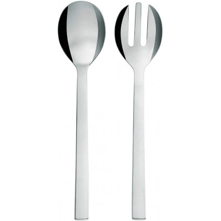 Bộ thìa dĩa trộn salad Alessi Santiago, 2 món