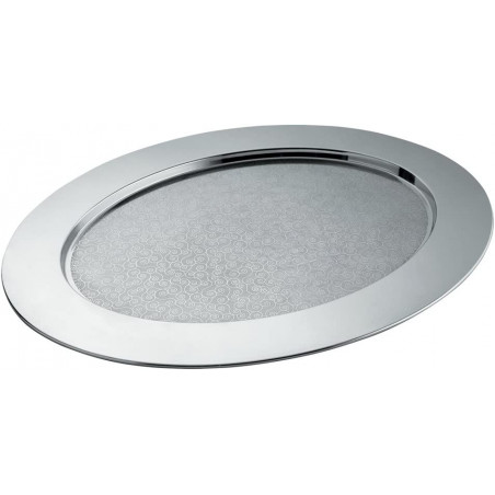 Khay phục vụ Alessi Ovale Cesellato