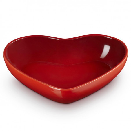 Đĩa sứ sâu lòng Le Creuset, hình trái tim