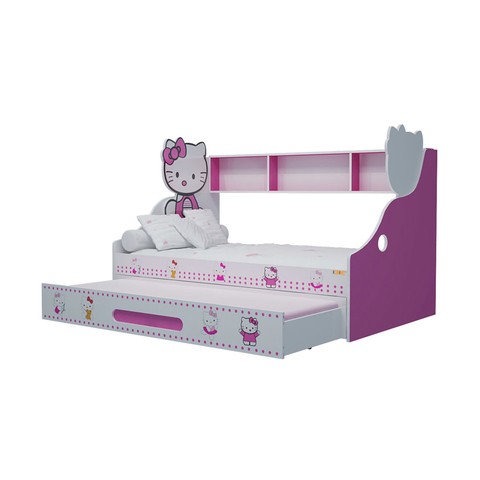 Giường tầng lùn Hello Kitty-Thế giới đồ gia dụng HMD