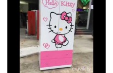 Tủ quần áo trẻ em Hello Kitty-Thế giới đồ gia dụng HMD
