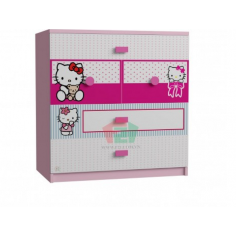 Tủ Cabinet hello kitty-Thế giới đồ gia dụng HMD