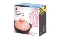 Pastel Ceramic Pot 720ml (pink, yellow, blue)-Thế giới đồ gia