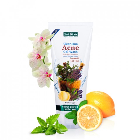 Gel rửa mặt dành cho da mụn chiết xuất trái cây thiên nhiên-Thế