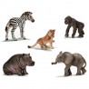 Đồ chơi mô hình Animal World động vật hoang dã 4 loại-Thế giới